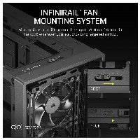 CORSAIR Frame 4000D RS Midi Tower ATX Gaming Gehäuse TG Seitenfenster