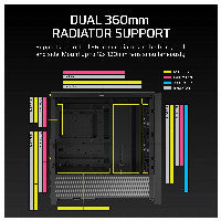 CORSAIR Frame 4000D RS Midi Tower ATX Gaming Gehäuse TG Seitenfenster