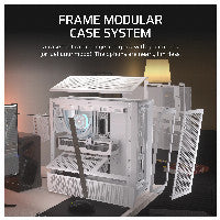 CORSAIR Frame 4000D RS Weiß Midi Tower ATX Gaming Gehäuse