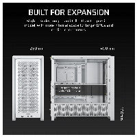 CORSAIR Frame 4000D RS Weiß Midi Tower ATX Gaming Gehäuse