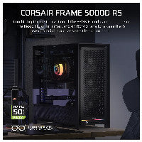 CORSAIR Midi FRAME 5000D Airflow Case, Black