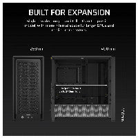 CORSAIR Frame 4000D Schwarz Midi Tower ATX Gaming Gehäuse