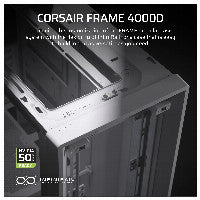 CORSAIR Frame 4000D Weiß Midi Tower ATX Gaming Gehäuse