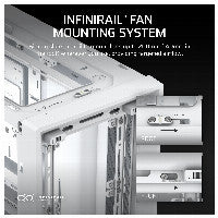 CORSAIR Frame 4000D Weiß Midi Tower ATX Gaming Gehäuse