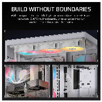 CORSAIR Midi 3500X RSR ARGB (Tempered Glass) White