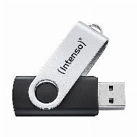Intenso USB-Stick Office Line, 32 GB, USB-A, 3.2 Gen 1x1, schwarz-silber
