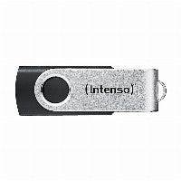 Intenso USB-Stick Office Line, 32 GB, USB-A, 3.2 Gen 1x1, schwarz-silber
