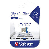 Verbatim STICK 32GB USB 3.0 Verbatim Store'n'Stay Nano blue
