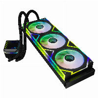ADATA K COOLER XPG Levante II 360 AIO Wasserkühlung 360mm schwarz ARGB – Ansicht 4