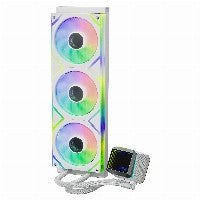 ADATA K COOLER XPG Levante II 360 AIO Wasserkühlung 360mm weiß ARGB – Ansicht 3