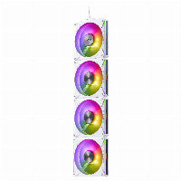 ADATA K COOLER XPG Hurricane MAG 120 ARGB PWM Lüfter 120mm weiß 4er Pack