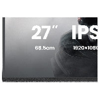 iiyama 68,6 cm/27? (1920×1080) iiyama G-Master G2741HSU-B1 16:9 FHD IPS 1 ms (MPRT) 144 Hz HDMI DisplayPort VESA 100×100 Black – Ansicht 6