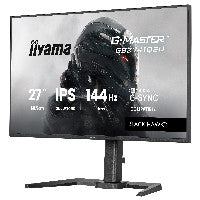 iiyama 68,6 cm/27? (2560×1440) iiyama GB2741QSU-B1 16:9 QHD IPS 1 ms 144 Hz HDMI DisplayPort VESA 100×100 Black – Ansicht 3