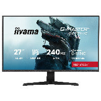 iiyama 68,6 cm/27? (1920×1080) iiyama G-Master G2771HS-B1 16:9 FHD Fast IPS 0,4 ms 240 Hz HDMI DisplayPort VESA Black