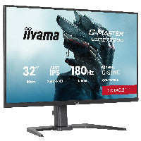 iiyama 80,0 cm/31,5" (2560x1440) iiyama G-MASTER GB3272QSU-B1 16:9 IPS 0,5 ms 180 Hz HDMI ×2 DisplayPort USB-Hub VESA Speaker Black – Ansicht 3