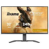 iiyama 80,0 cm/31,5" (2560×1440) iiyama G-MASTER GB3295QSU-B1 16:9 Fast VA 0,4ms (MPRT) 240Hz HDMI 2.1 ×2 DisplayPort 1.4 USB Hub VESA Speaker Black