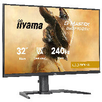 iiyama 80,0 cm/31,5" (2560×1440) iiyama G-MASTER GB3295QSU-B1 16:9 Fast VA 0,4ms (MPRT) 240Hz HDMI 2.1 ×2 DisplayPort 1.4 USB Hub VESA Speaker Black – Ansicht 3