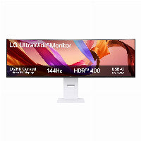 LG 124,5cm/49" (5120×1440) LG 49U950A-W 32:9 Nano IPS 5 ms 144Hz HDMI ×2 DisplayPort 1 USB-C 2×10W Speakers VESA Black