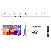 Philips 85PUS8500/12 215cm 85" 4K Ambilight TV – Ansicht 5