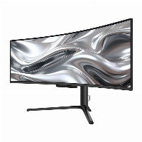 LC-Power 124,46cm/49" (5120x1440) LC-Power LC-M49QCO 32:9 Curved QD-OLED 0,03ms 144Hz 2xHDMI DisplayPort USB-C Black – Ansicht 4