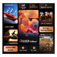 Hisense Germany GmbH 55E77Q 139cm 55" 4K QLED Smart TV Fernseher – Ansicht 4