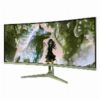 AROZZI TFT Nova 34" VA 165Hz curved waldgrün – Ansicht 7