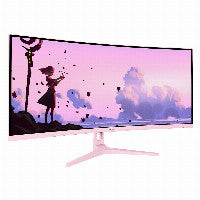 AROZZI TFT Nova 34" VA 165Hz curved pink – Ansicht 2