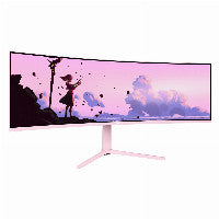 AROZZI TFT Nova 49" VA 165Hz curved pink – Ansicht 2