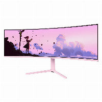 AROZZI TFT Nova 49" VA 165Hz curved pink – Ansicht 7