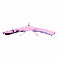 AROZZI TFT Nova 49" VA 165Hz curved pink – Ansicht 8