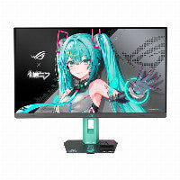ASUS 68,6cm/27" (2560x1440) ASUS ROG Strix XG27ACMEG-G Hatsune Miku Edition 16:9 WQHD Fast IPS 1ms 260Hz HDMI DisplayPort USB-C VESA HDR