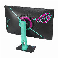 ASUS 68,6cm/27" (2560x1440) ASUS ROG Strix XG27ACMEG-G Hatsune Miku Edition 16:9 WQHD Fast IPS 1ms 260Hz HDMI DisplayPort USB-C VESA HDR – Ansicht 5