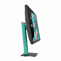 ASUS 68,6cm/27" (2560x1440) ASUS ROG Strix XG27ACMEG-G Hatsune Miku Edition 16:9 WQHD Fast IPS 1ms 260Hz HDMI DisplayPort USB-C VESA HDR – Ansicht 7