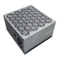 Montech CENTURY II 850W (argent, 1x GPU haute puissance à 12 broches, 4x PCIe, gestion des câbles, 850 watts)