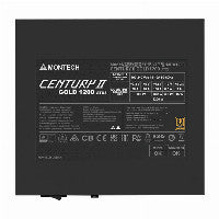 1200W Montech CENTURY II 1200 (argent, 1x GPU haute puissance 12 broches, 6x PCIe, gestion des câbles, 1200 watts)