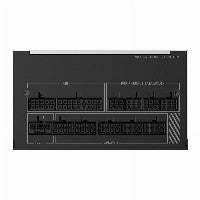 1200W Montech CENTURY II 1200 (argent, 1x GPU haute puissance 12 broches, 6x PCIe, gestion des câbles, 1200 watts)