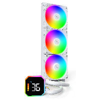 K Montech HyperFlow Digital 360 Blanc
