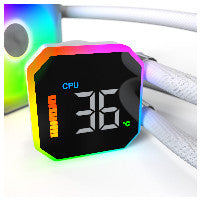 K Montech HyperFlow Digital 360 Blanc