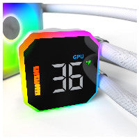 K Montech HyperFlow Digital 360 Blanc