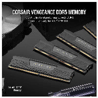 32GB PC 6000 CL38 CORSAIR KIT (2x16GB) VENGEANCE Black retail