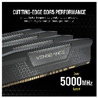 32GB PC 6000 CL38 CORSAIR KIT (2x16GB) VENGEANCE Black retail