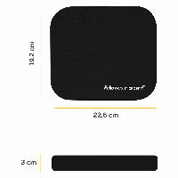 Fellowes Fellowes Mauspad Microban 19,20x22,60cm schwarz – Ansicht 2