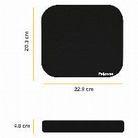 Fellowes Fellowes Mauspad Premium 20,32x22,86cm schwarz – Ansicht 2