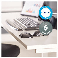 Fellowes Fellowes Maus-Handgelenkauflage Crystal schwarz – Ansicht 4