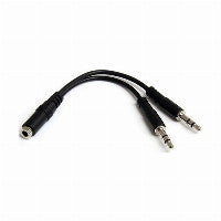 StarTech 3.5MM 3 PIN HEADSET SPLITTER