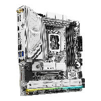ASRock B860M Steel Legend WiFi 1851 mATX HDMI/DP DDR5 – Ansicht 3