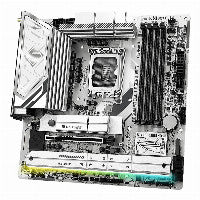 ASRock B860M Steel Legend WiFi 1851 mATX HDMI/DP DDR5 – Ansicht 4