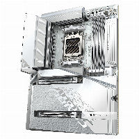 GIGABYTE GA-B850 A STEALTH ICE (AM5) (D) – Ansicht 5