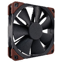 Noctua F12 industrialPPC-2000 120mm Brown / Black IP67 PWM 71.69 CFM 1-Pack