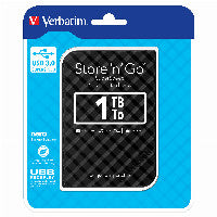 Verbatim 2,5" 1TB Verbatim 6.3cm (2.5") USB 3.0 Store'n Go Gen2 Black retail – Ansicht 5